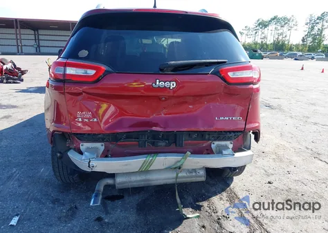 2016 Jeep Cherokee Limited from USA, damaged, VIN 1C4PJMDB9GW309083